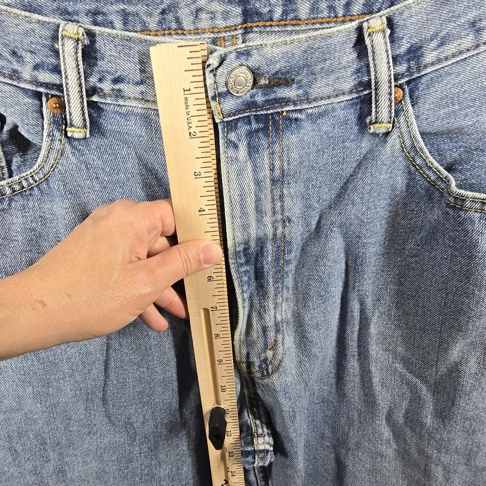 Levis‎ 550 Jeans Mens 38x30 Blue Relaxed Denim Pants Medium Wash Tapered Leg